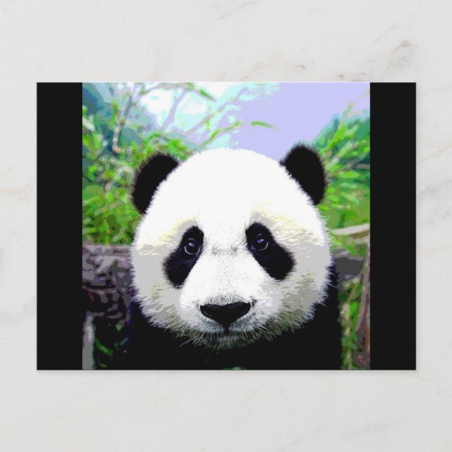 Postal Panda Bear (Anverso)