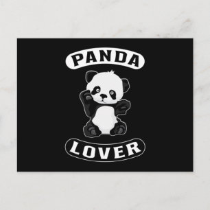 Postal Panda Bear Cute Paw Animal Pandas Divertida Idea D