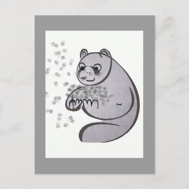 Postal Panda Bears (Anverso)