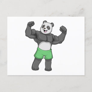 Postal Panda como constructora de cuerpos en Bodybuilding