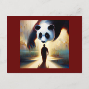 Postal Panda de animales espirituales 2