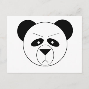 Postal Panda gruñona