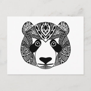 Postal Panda inspirado