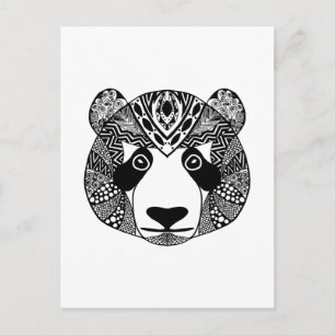 Postal Panda inspirado