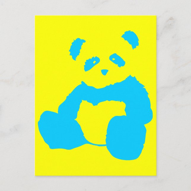 Postal panda plush (Anverso)