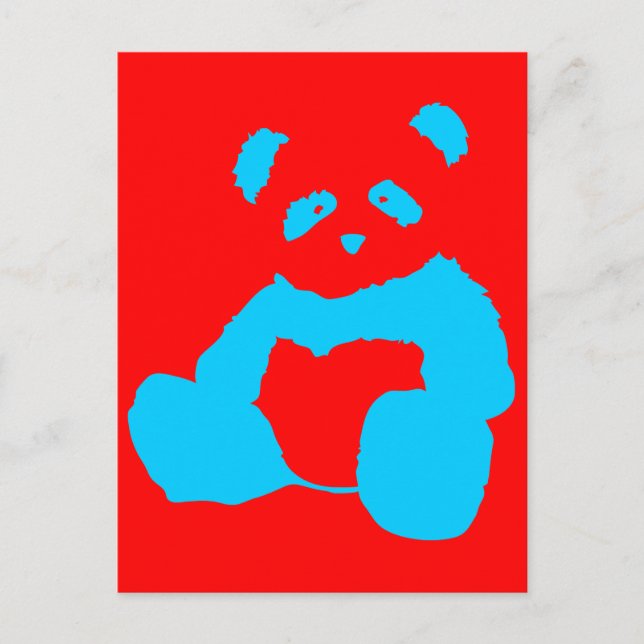 Postal panda plush (Anverso)