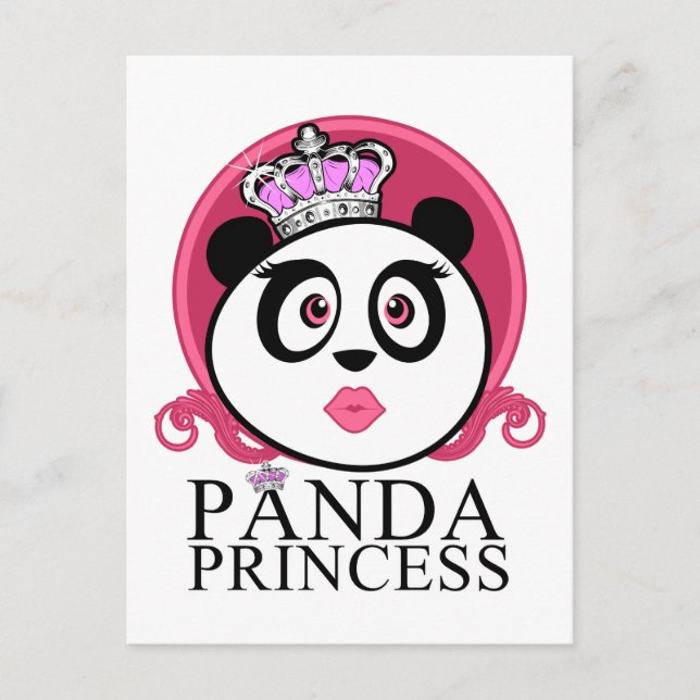 Postal Panda Princess (Anverso)