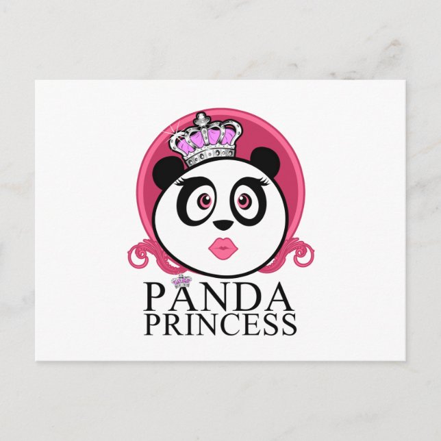 Postal Panda Princess (Anverso)