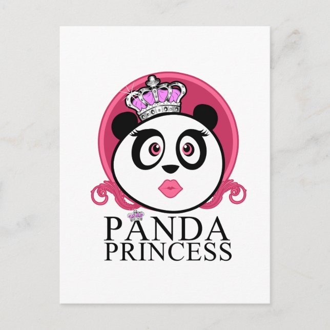 Postal Panda Princess (Anverso)