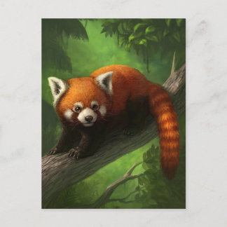 Postal Panda roja