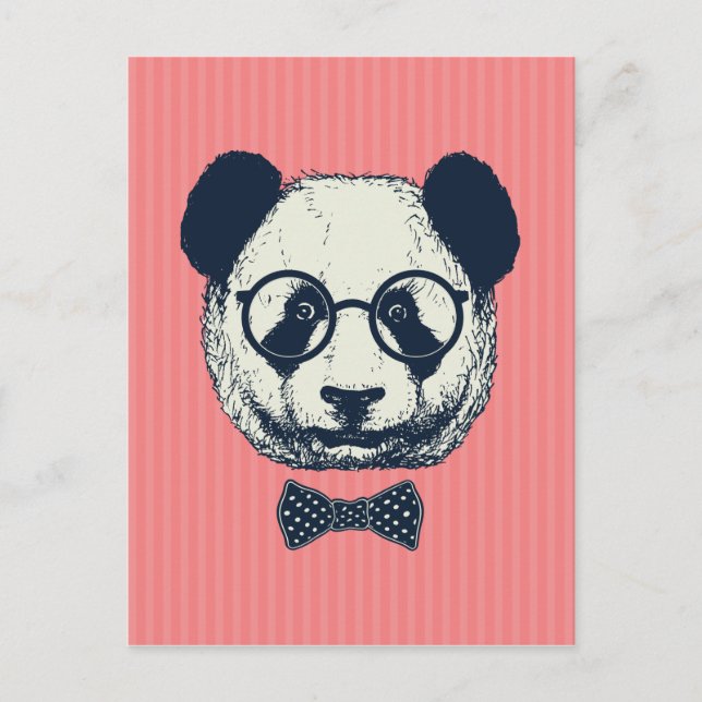Postal Panda Stripes (Anverso)