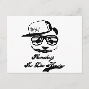 Postal Pandaz En Casa Da. Ghetto panda