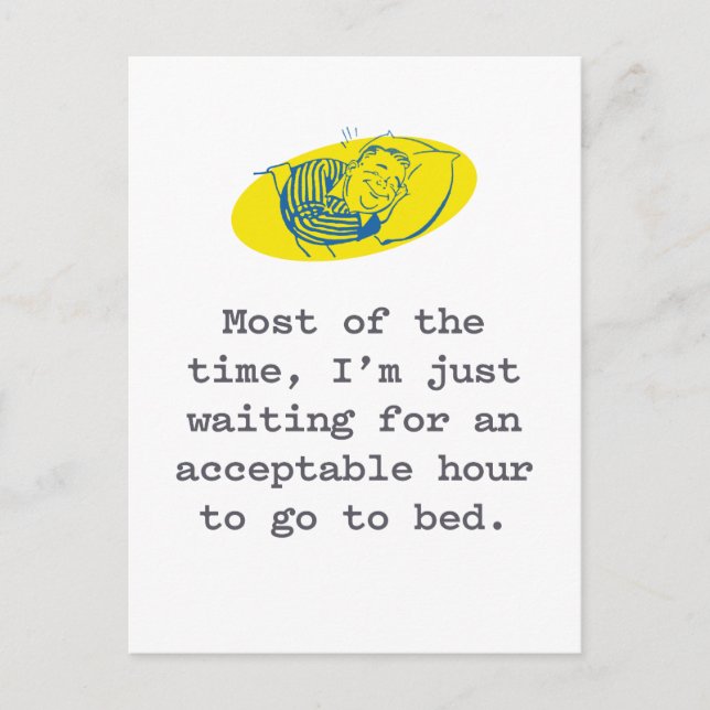 Postal pandémica: Esperando tiempo de cama aceptab (Anverso)