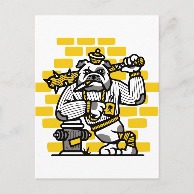 Postal Pandilla del bulldog (Anverso)