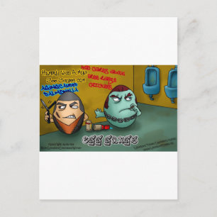 Postal Pandillas de huevo podrida Graciosos Tees Mugs Tar