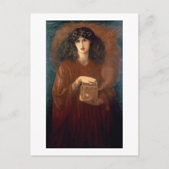 Postal Pandora, 1871 (aceite sobre lienzo) (Anverso)