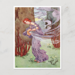 Postal Pandora Abre la caja por Helen Stratton