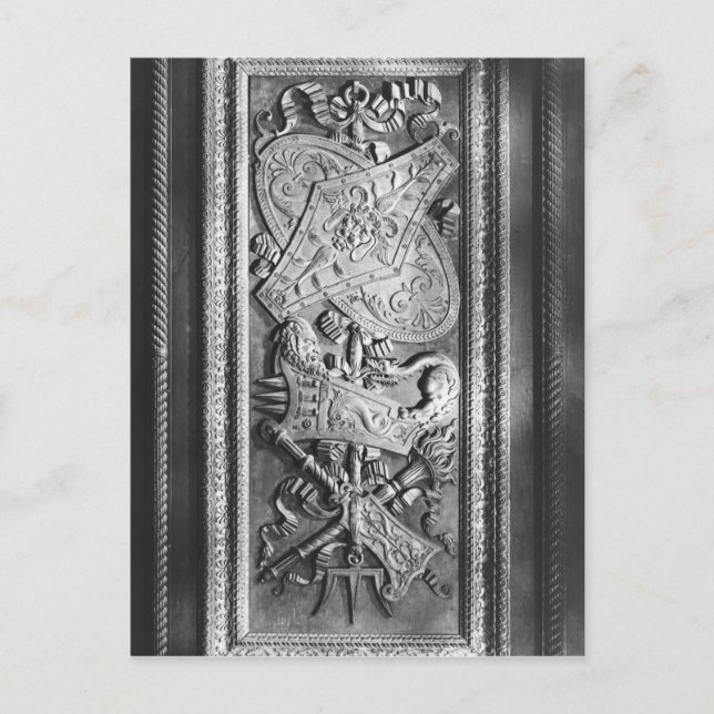 Postal Panel de puertas, estilo Henri II, c.1556 (Anverso)