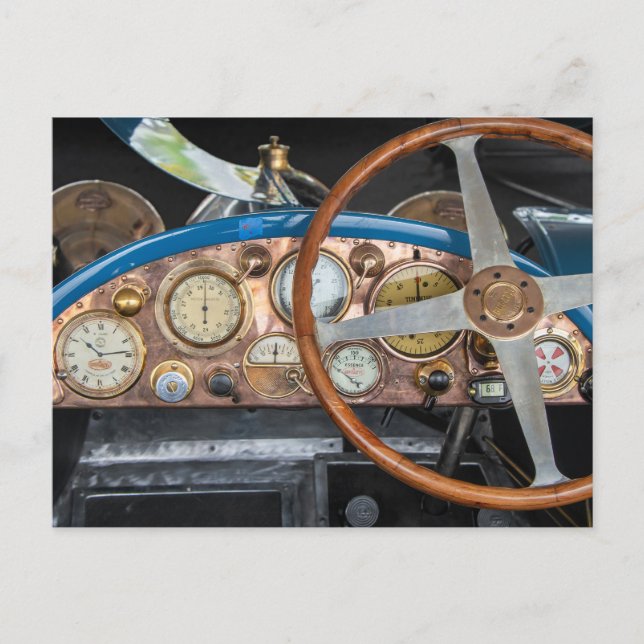 Postal Panel de vintage (Anverso)