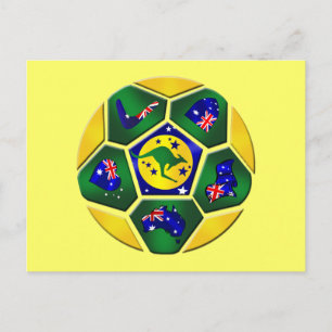 Postal Paneles de baloncesto de Australia equipo de la ba