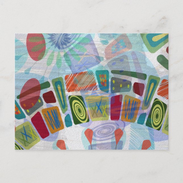 Postal Paneles de mitad de período III (Anverso)