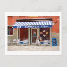 Postal Paninoteca Venecia Italia