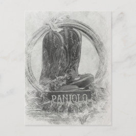 Postal Paniolo hawaiano