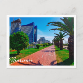 Postal Panorama de la arquitectura de Georgia Batumi