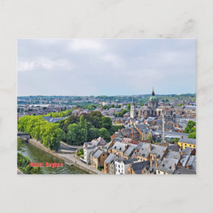 Postal Panorama de la ciudad de Namur