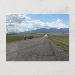 Postal Panorama de la Montaña Greenhorn, Colorado