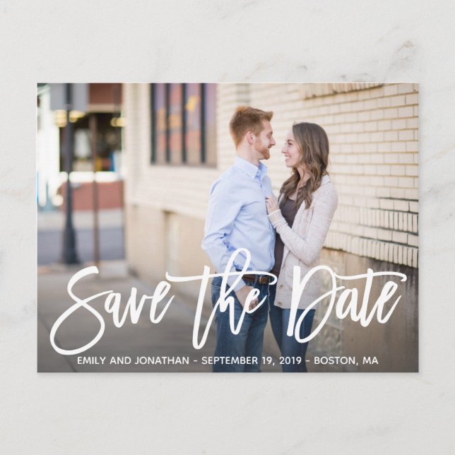 Postal Panorama De Paisaje Moderno Guardar La Postcarta D (Anverso)