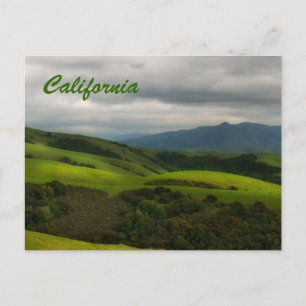Postal Panorama de Primavera de California