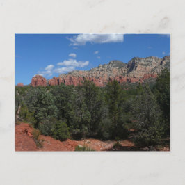 Postal Panorama de rocas rojas en Sedona Arizona