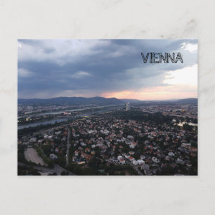 Postal Panorama de Viena
