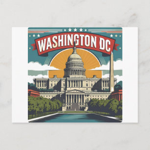 Postal Panorama de Washington DC