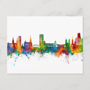 Postal Panorama de Wuppertal Alemania
