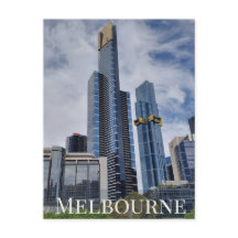 Panorama del horizonte de Melbourne 