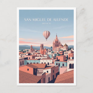 Postal Panorama desde las azoteas de San Miguel de Allend