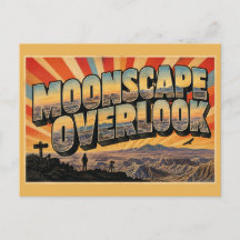 Panorama lunar de Moonscape Overlook UT Badlands M