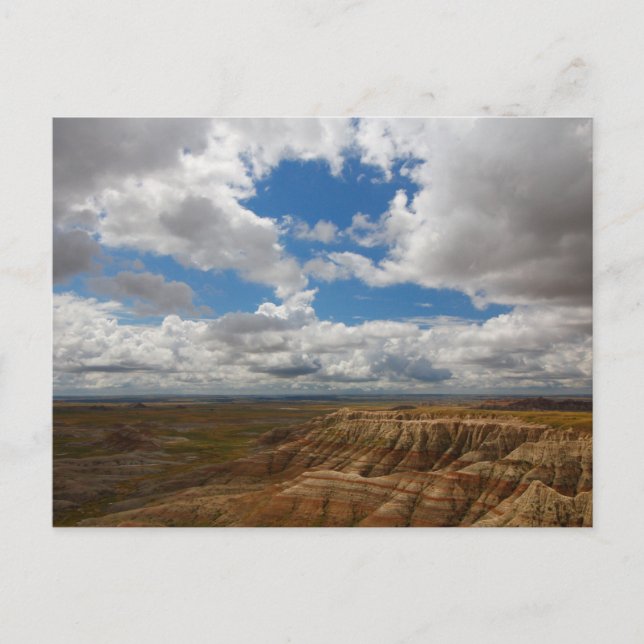Postal Panorama Point, Parque Nacional Badlands, SD (Anverso)