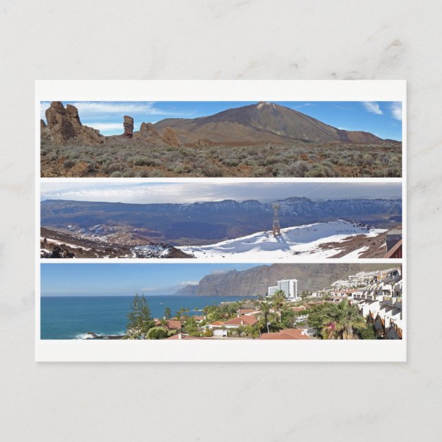 Postal panoramas de Tenerife (Anverso)