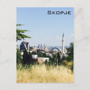 Postal Panoramic View of Skopje