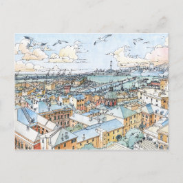 Postal Panorámica de Génova