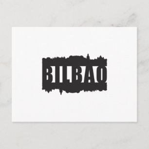 Postal Panorámica de la ciudad de Bilbao España Regalo de