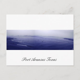 Postal (panorámica) de la niebla de Aransas del