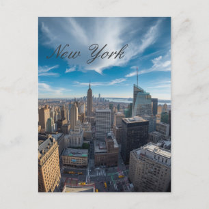 Postal Panorámica de viaje por Nueva York
