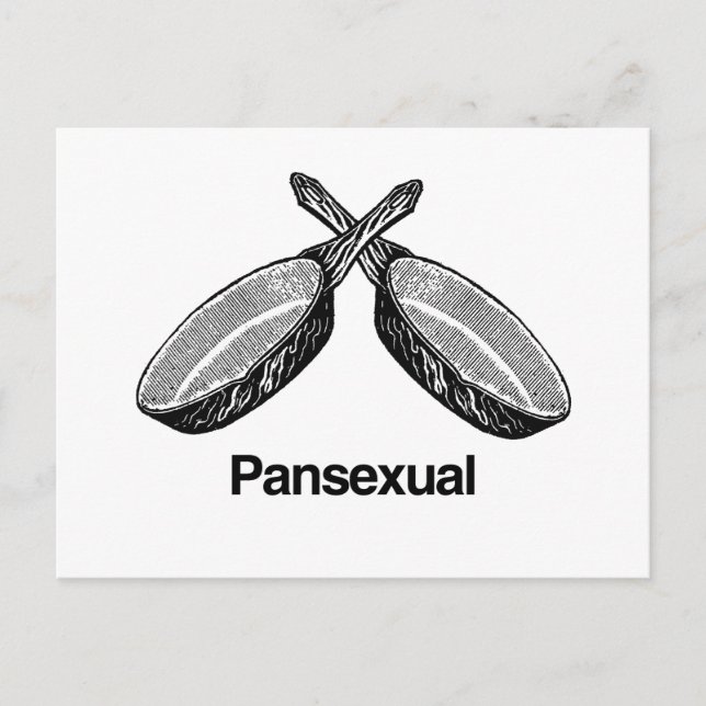 Postal Pansexual - (Anverso)