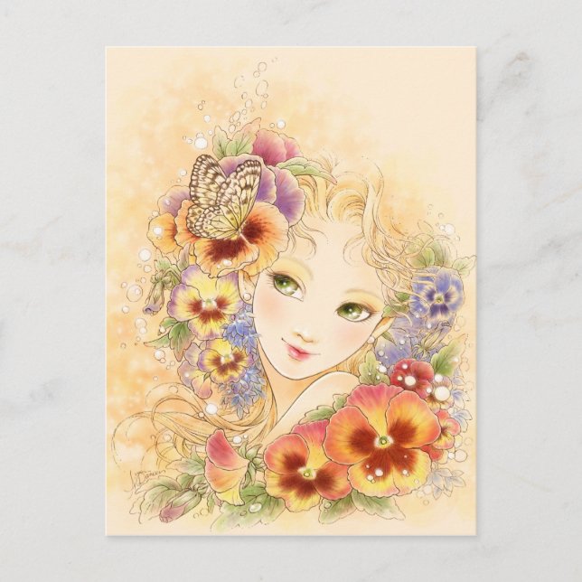 Postal Pansy (Anverso)