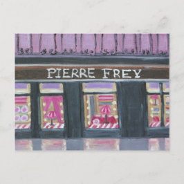 Postal Pantalla de la ventana Pierre Frey
