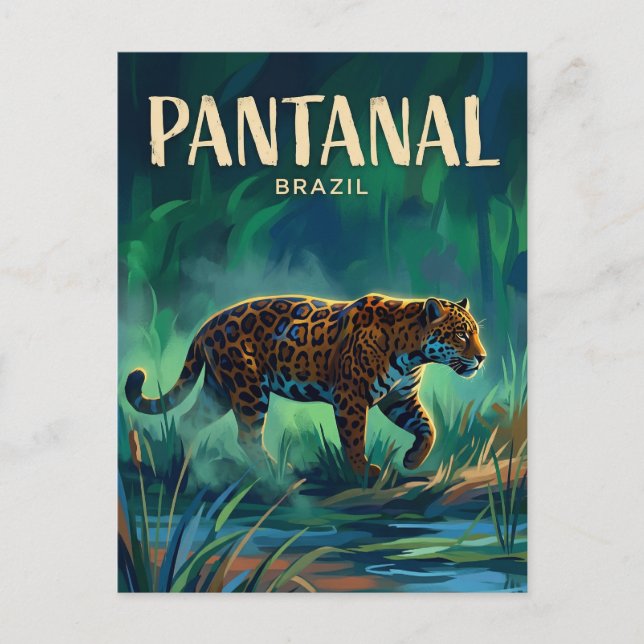 Postal Pantanal Brasil (Anverso)